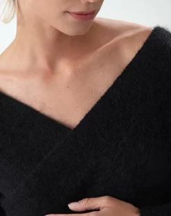 Pull en Laine mélangée Harmonie noir