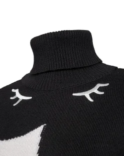 Pull en Laine mélangée Pauline Hd blanc/noir