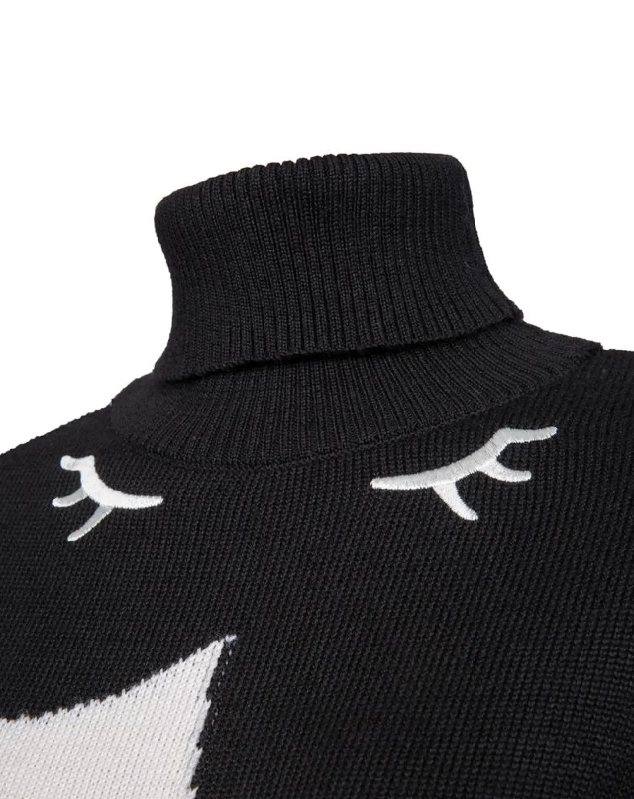 Pull en Laine mélangée Pauline Hd blanc/noir