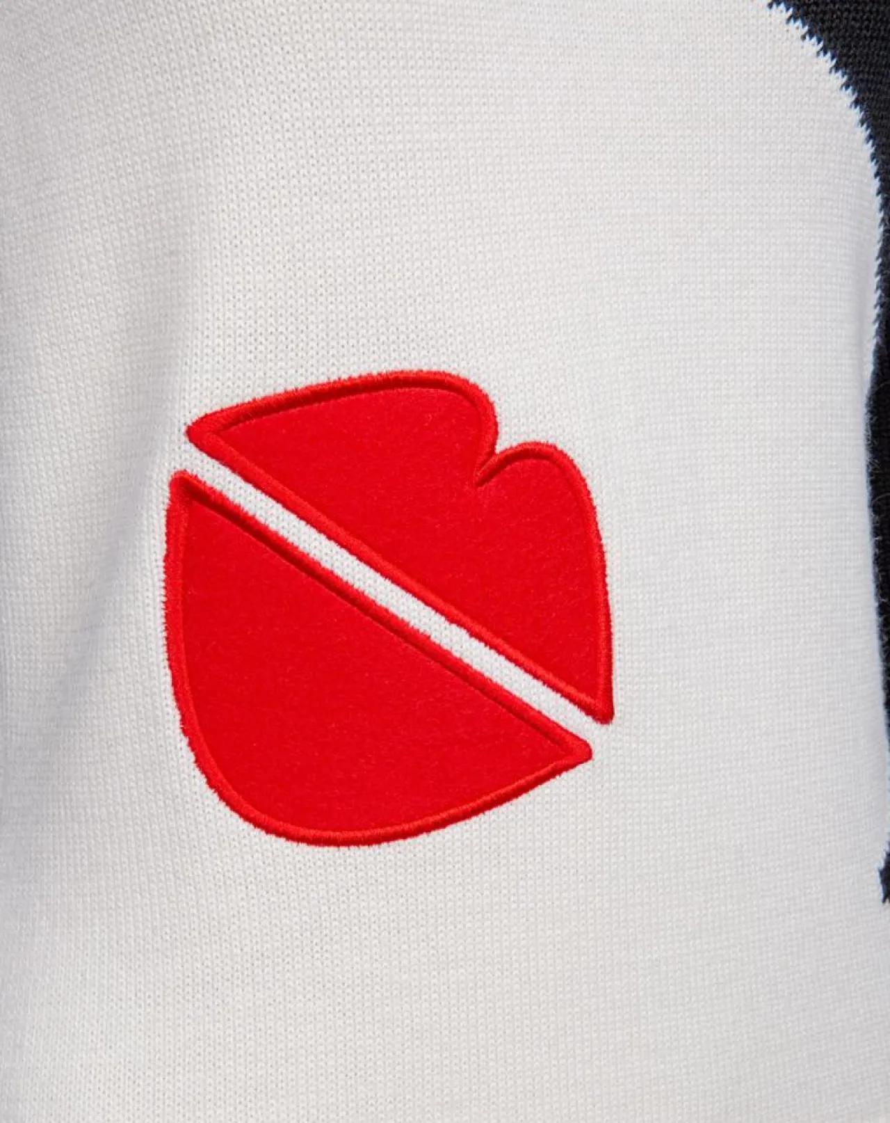 Pull en Laine mélangée Pauline Hd blanc/noir