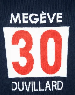 Pull en Laine mélangée Philip bleu foncé