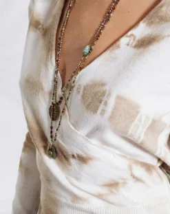 Pull en Laine mélangée Store sable