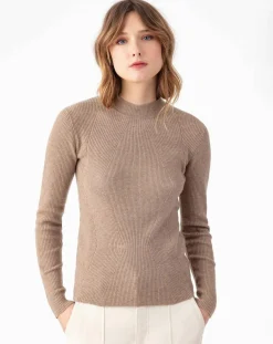 Pull en Laine mélangée Talitha beige