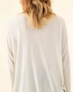 Pull en Laine mélangée Tobby écru