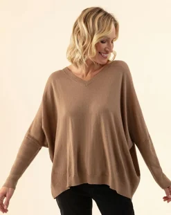 Pull en Laine mélangée Tobby camel