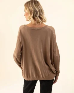 Pull en Laine mélangée Tobby camel