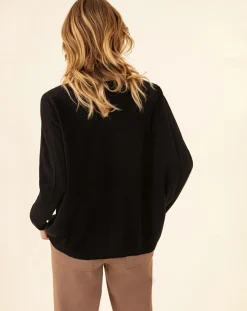 Pull en Laine mélangée Tobby noir