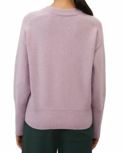 Pull en Laine mélangée violet clair