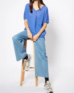 Pull en Lin & Coton Lelena greek