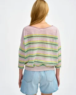 Pull en Lin mélangé Neep stripe c