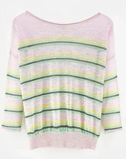 Pull en Lin mélangé Neep stripe c