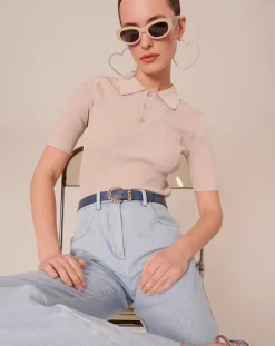 Pull en maille naturel