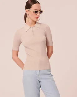 Pull en maille naturel