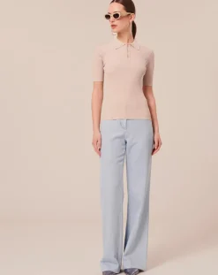 Pull en maille naturel