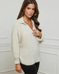 Pull Eva beige