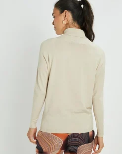 Pull fin Anouk beige