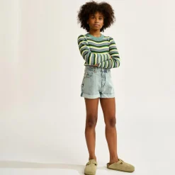 Pull Gemca rayé multicolore