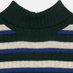 Pull Gouly rayé bleu