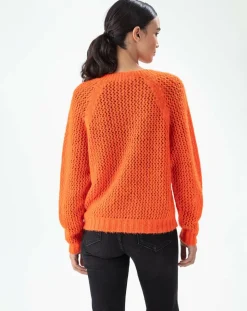 Pull Graphe ultra orange