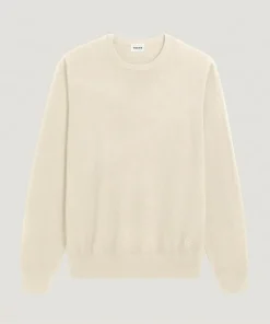 Pull Gustave 100% Laine blanc écru