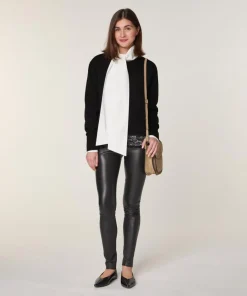 Pull Gwendoline en Laine noir