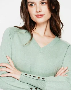 Pull Heloise jade