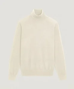Pull Ismaël 100% laine blanc écru
