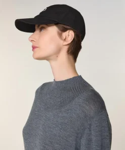 Pull Jeanne-Françoise 100% laine col montant Cotelé gris plomb