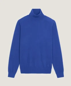 Pull Julien 100% Laine bleu azur