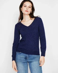 Pull Juliette bleu nuit