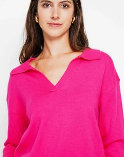 Pull Laurence fushia