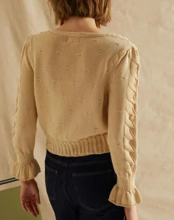 Pull Lila beige