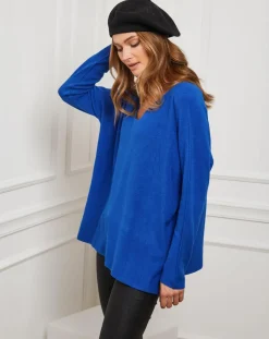 Pull Linoi bleu roi