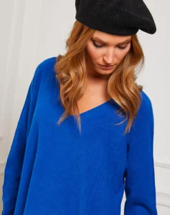 Pull Linoi bleu roi