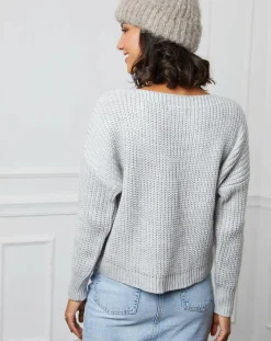Pull Louise gris