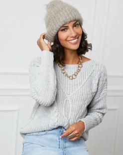 Pull Louise gris