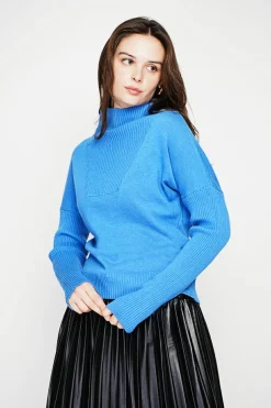 Pull Mathilde azur