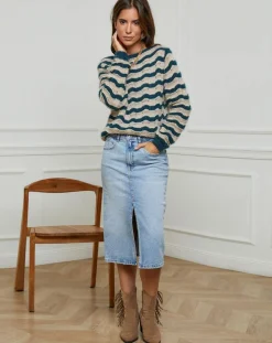 Pull Mathilde canard