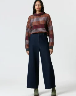 Pull Mia rouge/orange