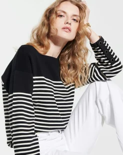 Pull Nautical rayures