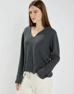 Pull Nilim gris chiné