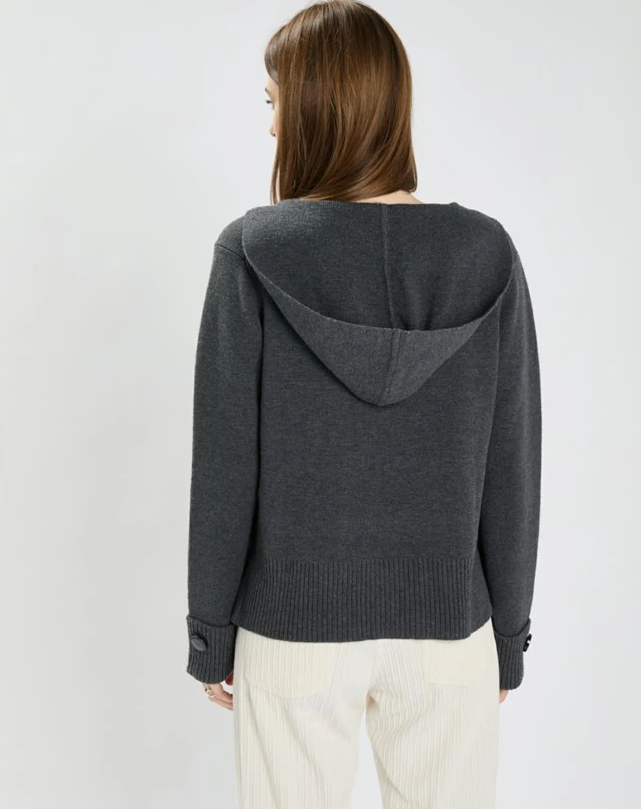 Pull Nilim gris chiné