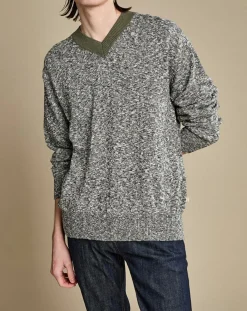 Pull Notka vert/noir