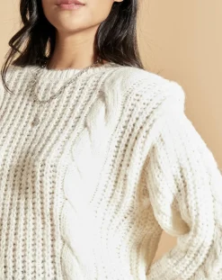 Pull Pauline écru