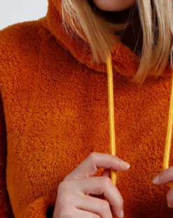 Pull polaire ocre