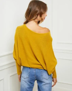 Pull Sarah moutarde