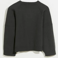 Pull sweat en Coton & Laine mélangés Goumca forêt