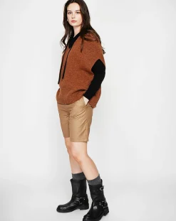 Pull Victoire marron