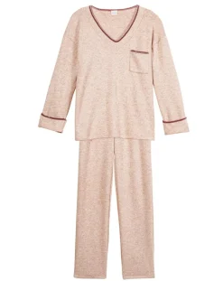 Pyjama Alpaga beige rose