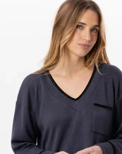 Pyjama Alpaga marine